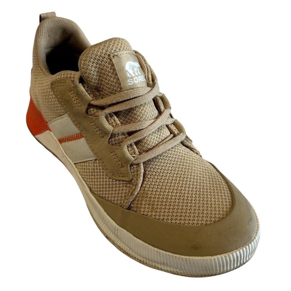 SOREL Out N About III Low Sneakers Ceramic Orange Waterproof Shoes Womens Sz 9